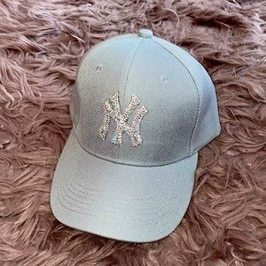 “NY” hat